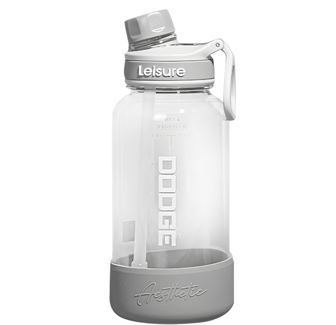 DODGE 道奇 動感夏日酷酷塑料杯 DL-25610-1.0, 顏色隨機, 1000ml, 1個