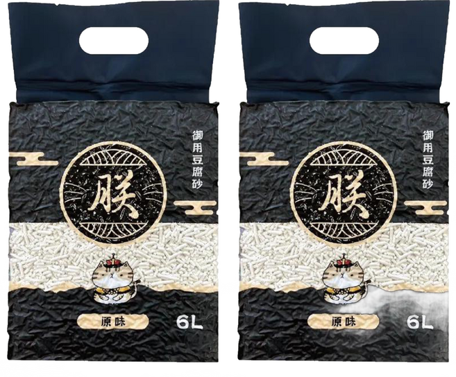 朕 御用豆腐砂, 原味, 6L, 2包