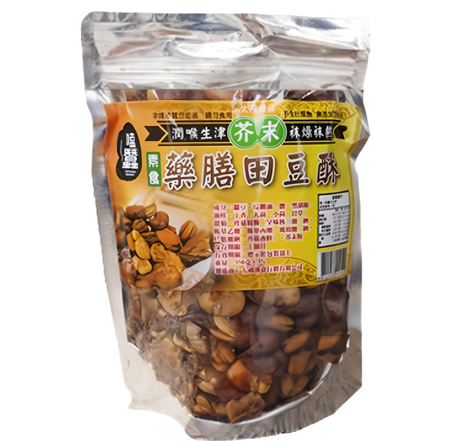SUNFOOD 太禓食品 嗑蠶澳洲藥膳蠶豆酥 芥末, 350g, 1包