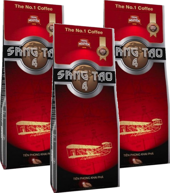 TRUNG NGUYEN Legend 濾泡咖啡粉 Sang Tao No.4, 手沖式, 340g, 3包