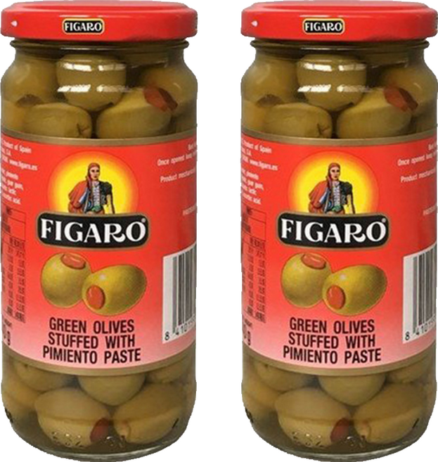 FIGARO 紅心橄欖, 240g, 2罐