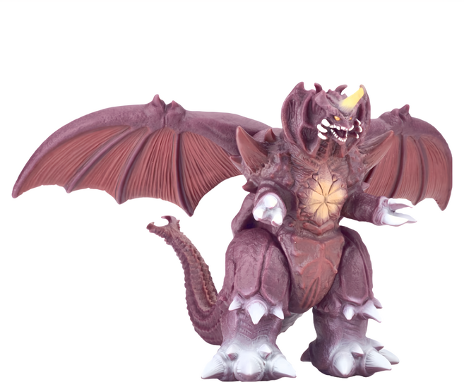 BANDAI 哥吉拉 MOVIE MONSTER系列 戴斯特洛伊亞軟膠模型, 1個