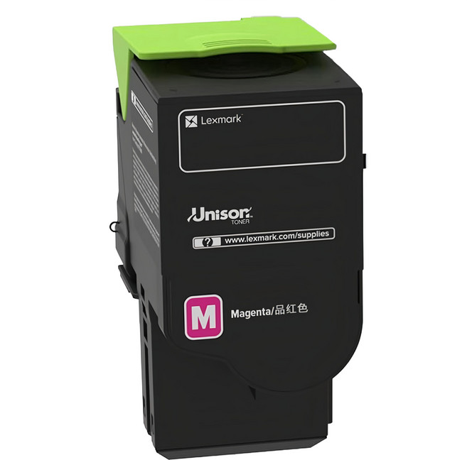 Lexmark 原廠青色高容量碳粉匣, 青色, 1個