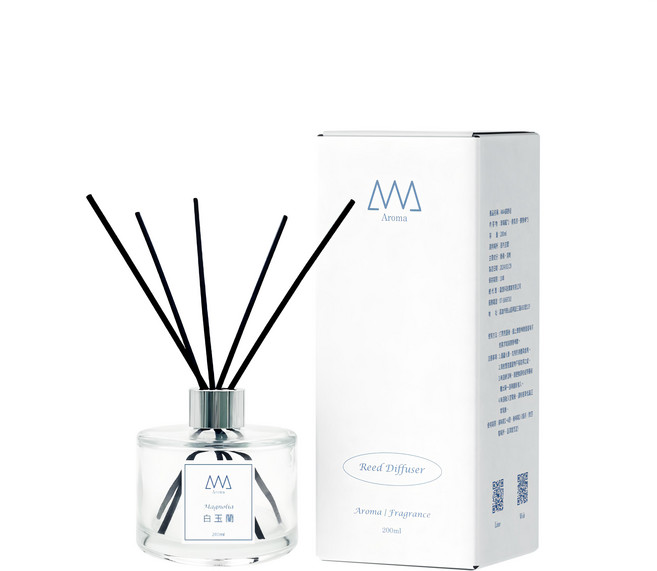 ANA Aroma 玻璃擴香瓶, 白玉蘭, 200ml, 1瓶
