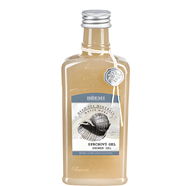 BOEMI 賦活約旦死海礦物泥沐浴膠, 275ml, 1瓶
