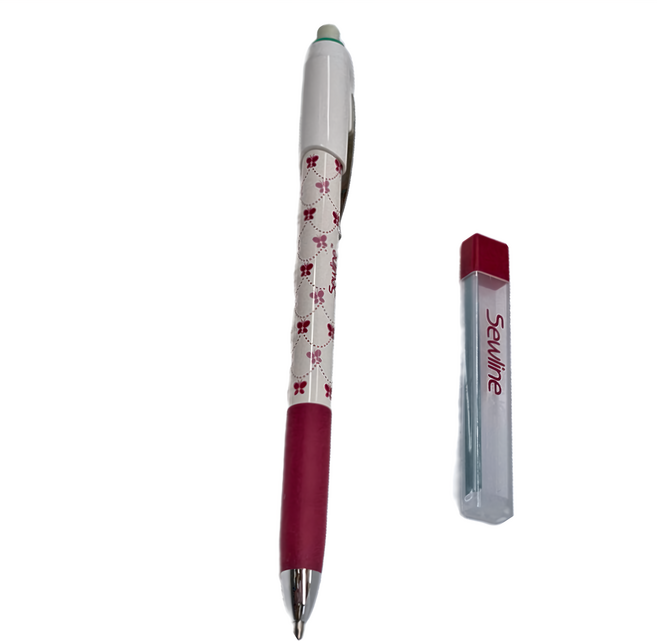 Sewline 蝴蝶牌 布料書寫專用自動鉛筆 + 筆芯組, 0.9mm, 1組