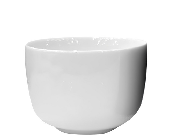 TAIWANGLASS 台灣玻璃 陶瓷品茗杯, 白色, 1個