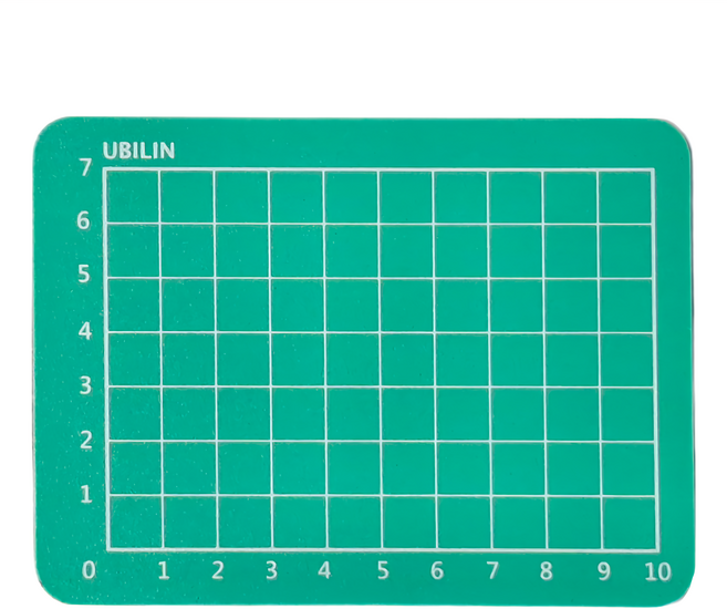 UBILIN 優筆霖 TPE 新環保多功能墊 切割墊 印章墊 簽名墊 A7 長9 x 寬12 x 高0.45cm Green 1個