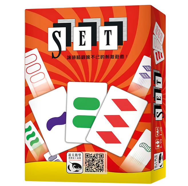 set enterprises 新天鵝堡桌遊 SET Set, 1盒