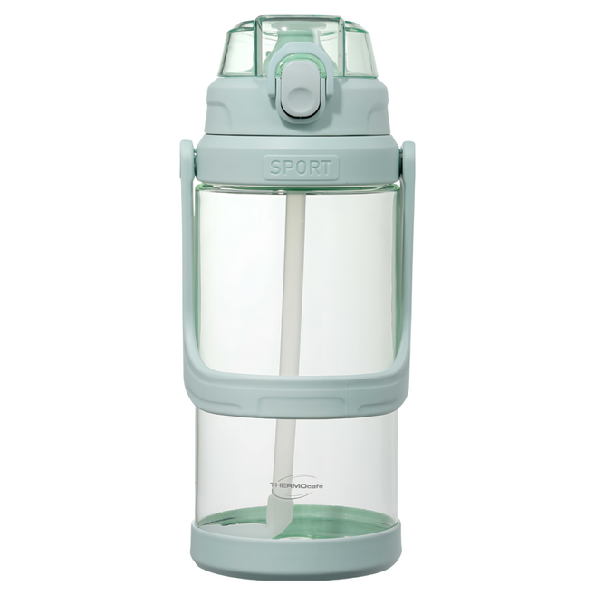 THERMOcafe 凱菲 大容量冷水瓶 TCTA-1800-LG, 抹茶那堤, 1.8L, 1個