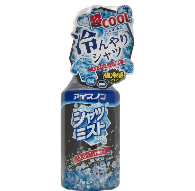 Hakugen Earth 白元 衣物涼感噴霧, EX薄荷, 300ml, 1瓶