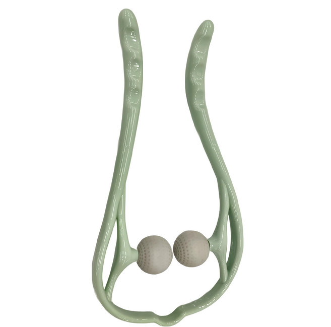 MOCODO 伴佳家 肩頸紓壓按摩球 34 x 17.5 x 4cm, 綠色, 1支