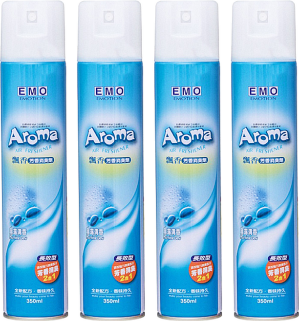 EMO 芳香消臭噴霧, 350ml, 4瓶