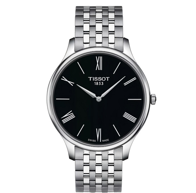 TISSOT 天梭 TRADITION俊雅系列 手錶 T0634091105800 39mm