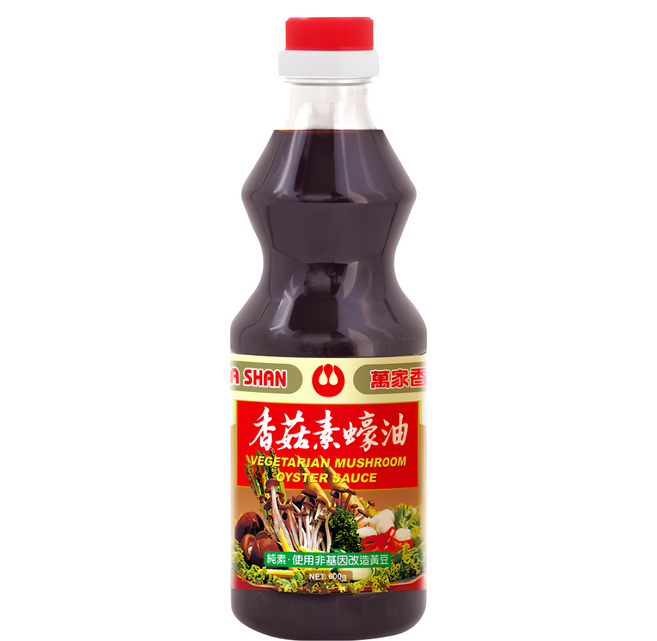 萬家香 香菇素蠔油, 600g, 1瓶