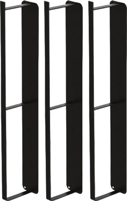 磁吸衣架收納架 BH298-1 大款, 黑色, 3個