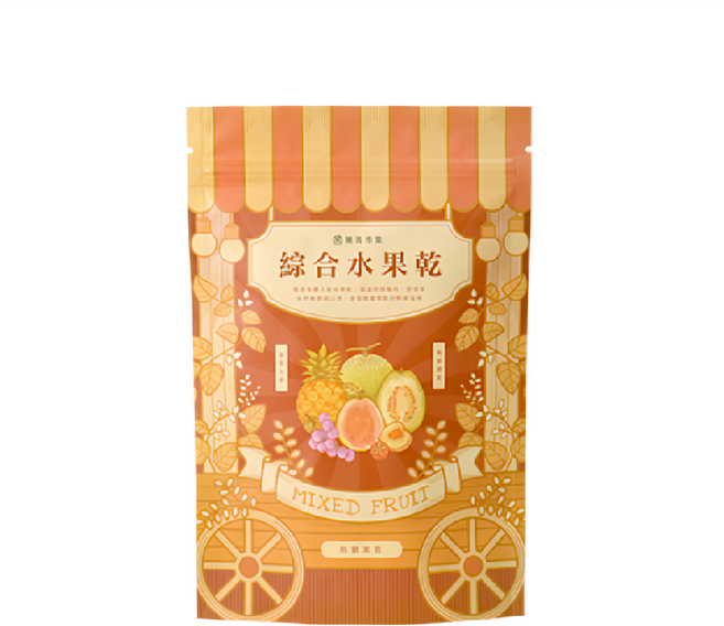 Green Market 菓青市集 綜合蜜香水果乾, 200g, 1包