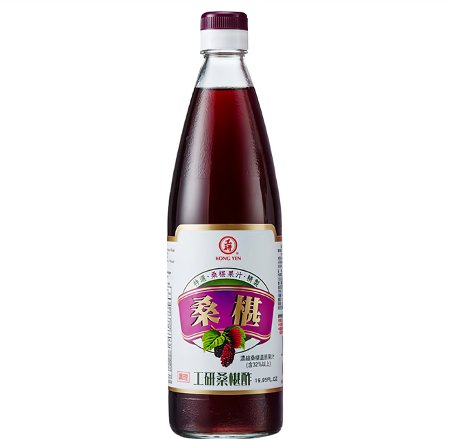 KONG YEN 工研 益壽多桑椹健康酢, 590ml, 1瓶