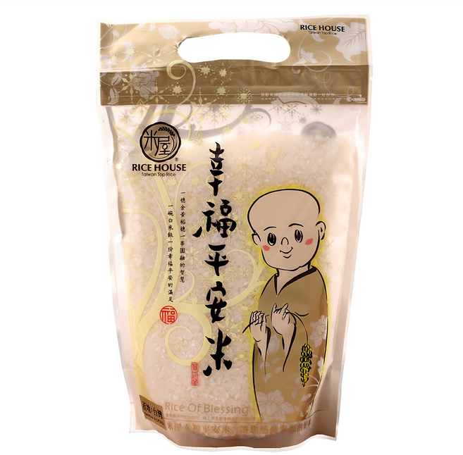 RICE HOUSE 米屋 幸福平安米, 1kg, 1包, CNS一等