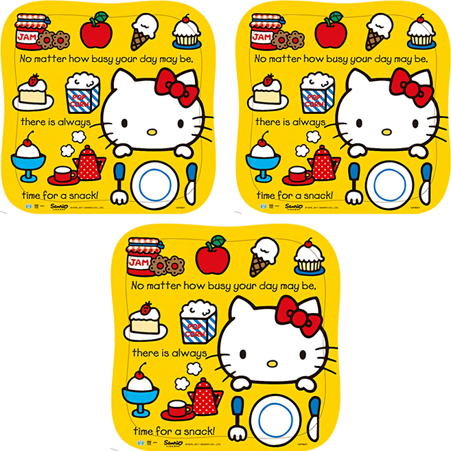 世一文化 Hello Kitty點心時間拼圖 100g, 3個, 42片
