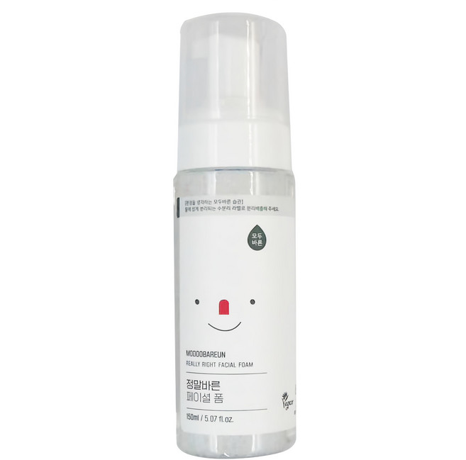 Modoobareun 莫杜巴倫 舒敏保濕極細緻潔顏慕斯, 150ml, 1瓶