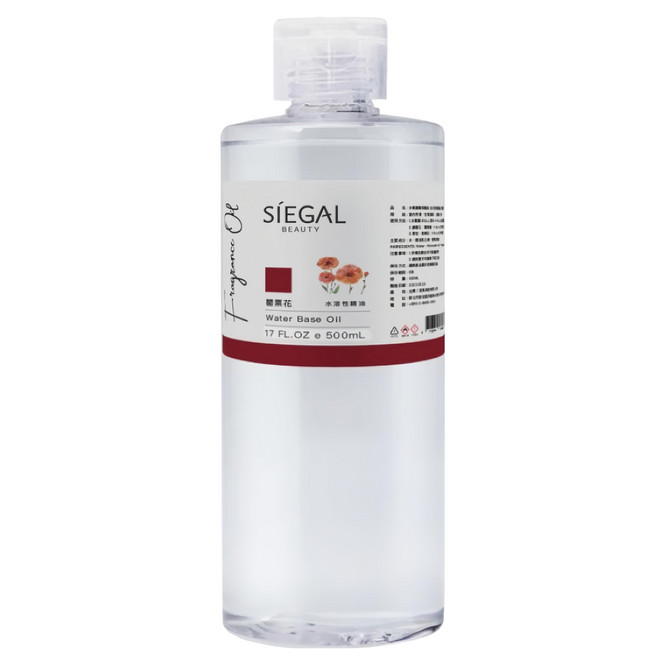 SIEGAL BEAUTY 思高美妝 水溶性精油, 1個, 500ml, 罌粟花