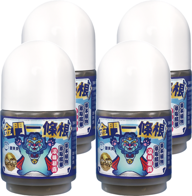 銀貝貝 金門一條根滾珠凝露, 4瓶, 40g