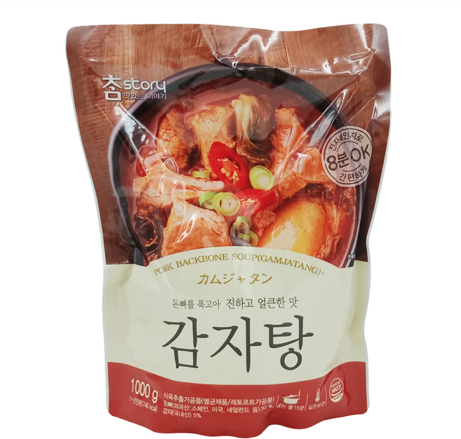 CHAMSTORY 馬鈴薯豬骨湯, 1kg, 1包