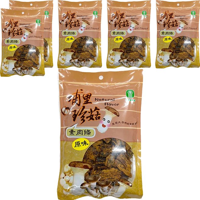 埔里鎮農會 香菇素肉條 原味, 160g, 6包