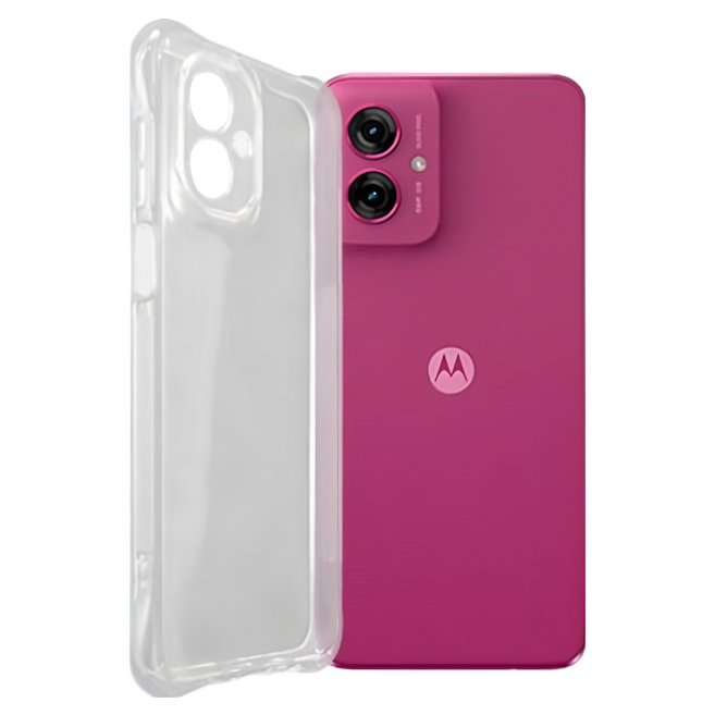 Metal-Slim 手機保護殼 Motorola Moto G55 四角氣墊 SGS認證 防摔 TPU 透明色 無保固