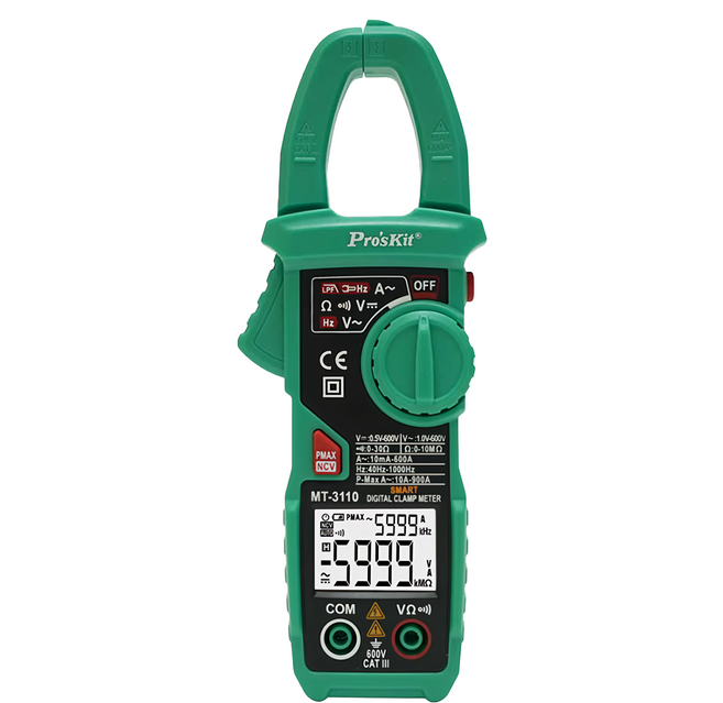 Pro'sKit 寶工 3 5/6智慧型鉗型電錶 MT-3110, 1個