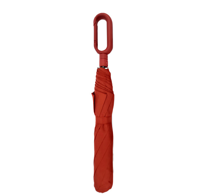 LEXON Minihook Umbrella 隨手掛自動摺疊傘 LU21 紅色 重量415克