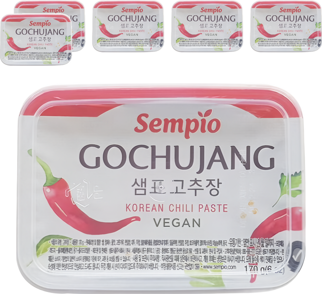Sempio 膳府 韓國傳統辣椒醬, 170g, 6罐