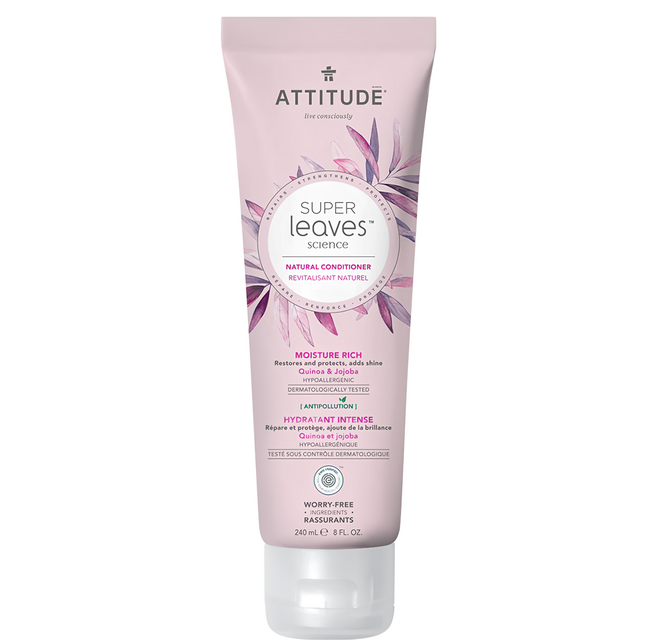 ATTITUDE 艾特優 保濕滋潤潤髮乳, 240ml, 1條