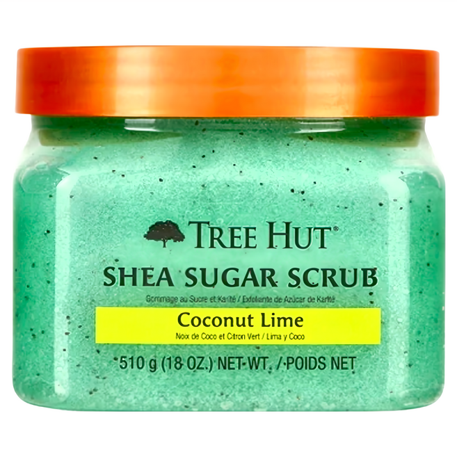 TREE HUT 乳油木蜜糖身體磨砂膏 Coconut Lime, 510g, 1件