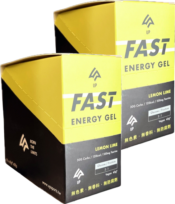 UP Sports 向上 FAST 能量果膠 檸檬萊姆風味, 450g, 2盒