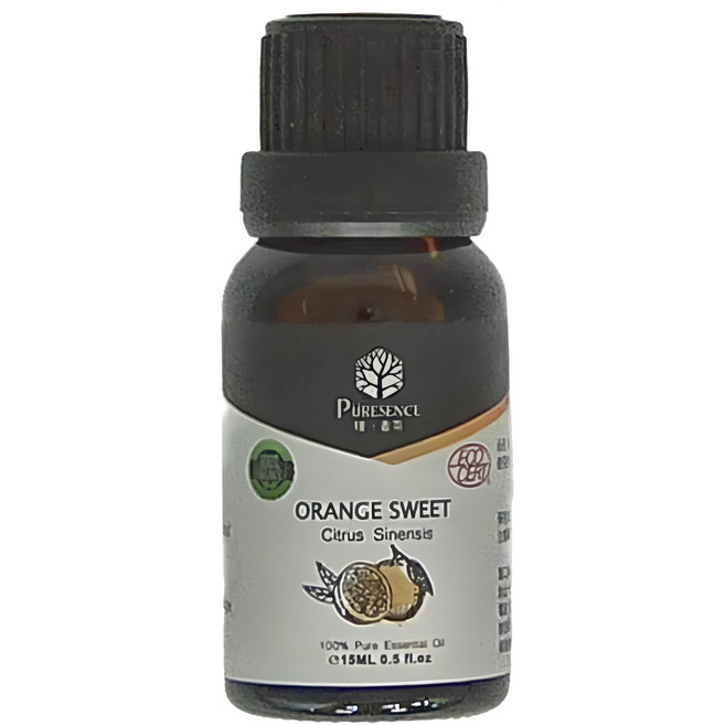 PURESENCE 樸香氛 有機精油, 甜橙, 15ml, 1瓶