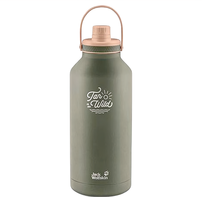 Jack Wolfskin 飛狼 TAN 烈日真空小冰桶直飲壺 JW-860G 32 x 12 x 12cm, 綠色, 1.9L, 1個