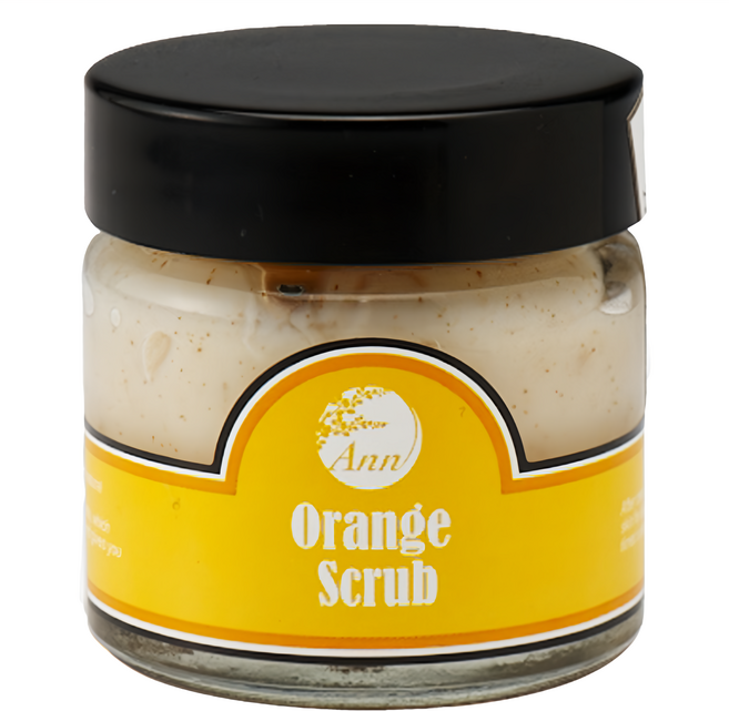 Ann Chen 陳怡安手工皂 臉部去角質果醬 橘子, 60g, 1罐