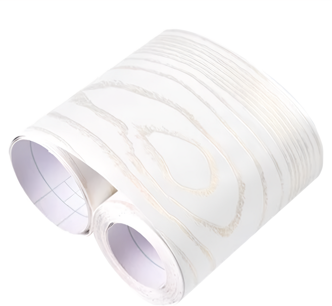 iINDOORS 木紋 踢腳線 立體壓紋 防水 自黏PVC DIY 腰帶腰線貼 壁貼 10 x 0.1m C款 1個