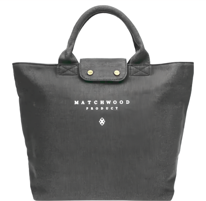 Matchwood Vintage 托特包 帆布, 黑色款