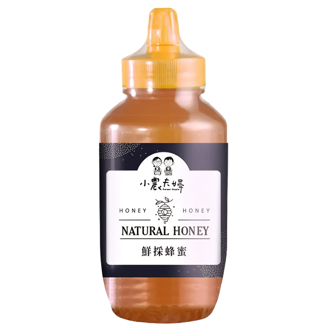 尋蜜趣 小農夫婦 鮮採花蜜, 1kg, 1瓶