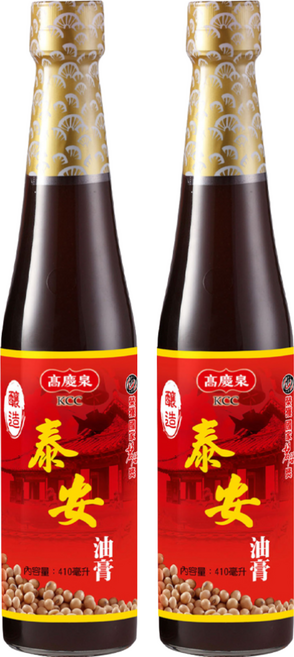 高慶泉 泰安醬油膏, 410ml, 2瓶