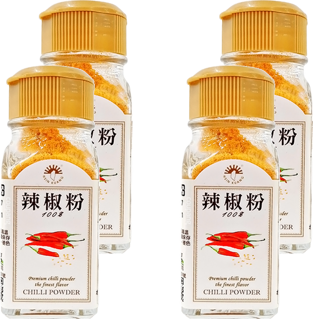 新光洋菜 辣椒粉, 27g, 4瓶