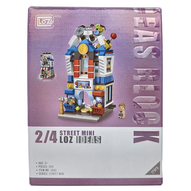 LoZ 電玩店 3歲以上, 多色, 1盒