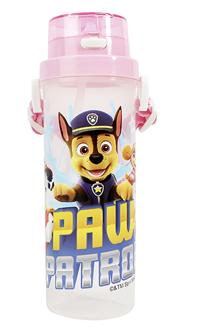 nickelodeon 汪汪隊立大功 小巧吸管水壺*, 粉色, 500ml, 1個