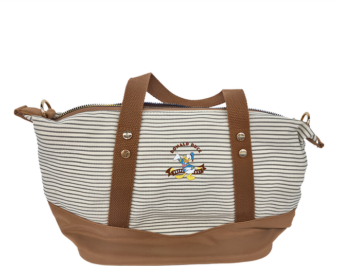 DISNEY Donald Duck 唐老鴨 兩用手提包 PTD22-C5-52ST, 條紋