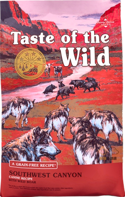 Taste of the Wild 海陸饗宴 全齡犬飼料 大顆粒, 山谷野豬牛羊全餐, 5.6kg, 1袋