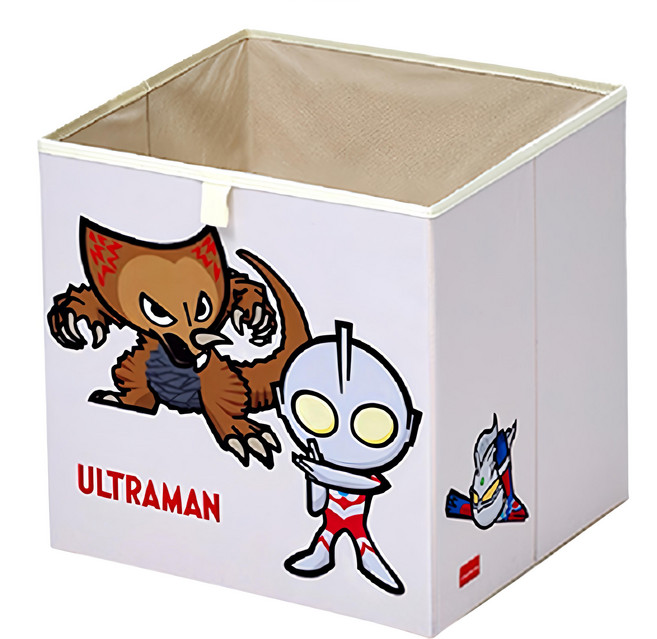 KiKimmy ULTRAMAN 超人力霸王摺疊收納箱, 白色, 1個