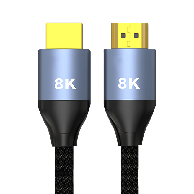 宇聯 HDMI2.1 8K HDR 劇院級影音尼龍編織傳輸線, 1條, 2m